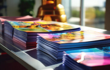 Print and Marketing Materials Bring your brand to life with high-quality printed products that make a lasting impression. From brochures and flyers to stickers and booklets.